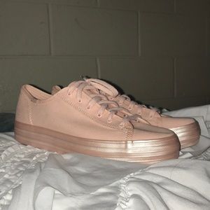 Pink Platform Sneakers